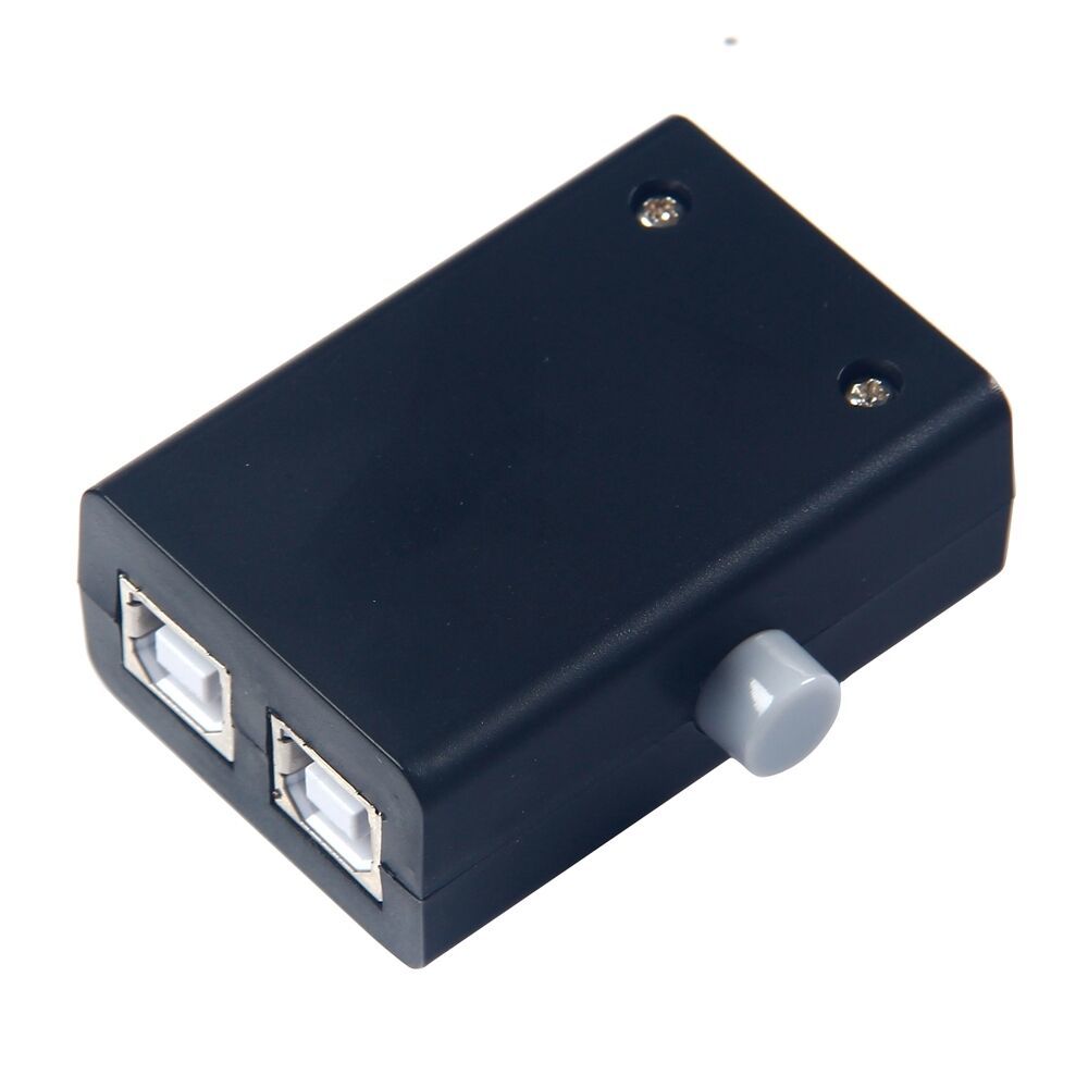 Концентратор на 2 входa USB 2.0 разветвитель для принтера Splitter Box ...