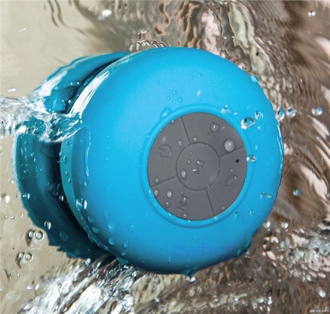 Колонка BLUETOOTH . Водостойкая с присоской на стекло или кафель ...