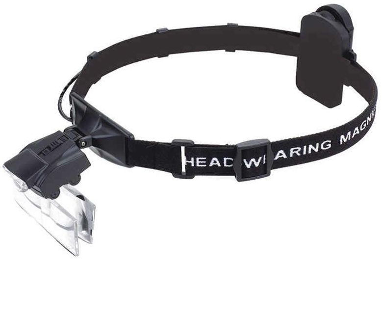 Magnifying glass, magnifier glasses + 5 pairs of interchangeable