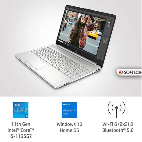 Laptop HP 15.6" FHD i5-1135 G7  UN-3481 8GB RAM DDR4 256GB SSD WIN10