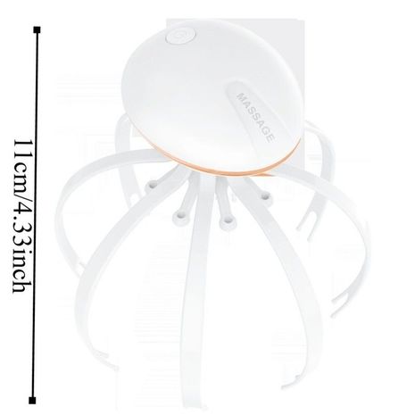 מעסה ראש חשמלי / נטען / 3 מצבים – "אנטי-סטרס"