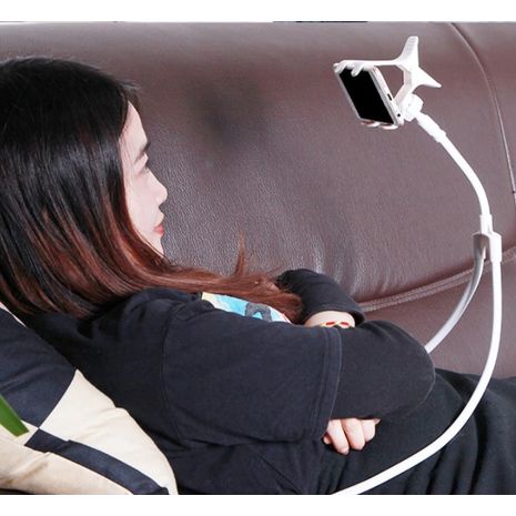 מחזיק הטלפון החכם . על הצוואר, על השולחן,   על  המיטה, על כיסא מכונית וכו