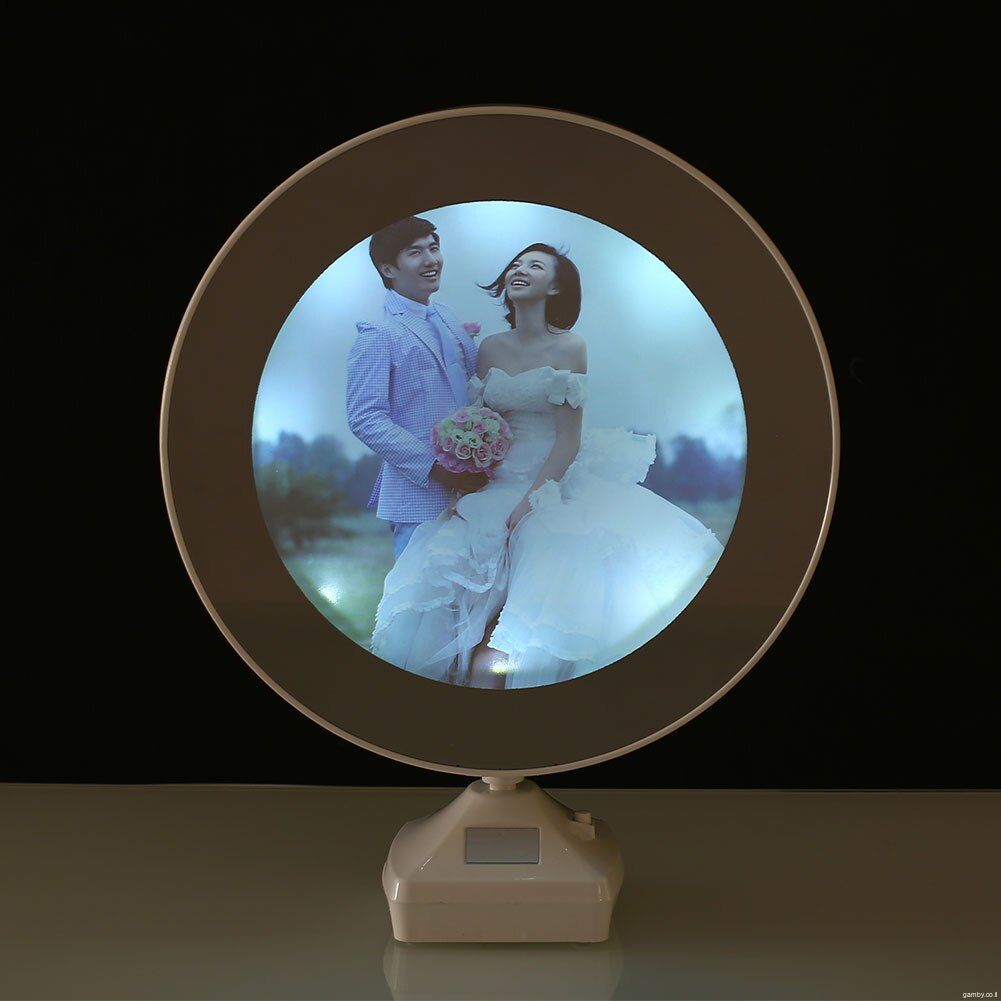 Magic Mirror Frame with LED Round Lights Волшебное зеркало фоторамка c подсветкой . Magic