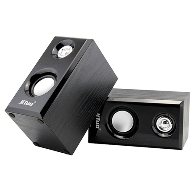 Компьютерные колонки USB. Деревянные. JT2803 www.gamby.co.il 03-9341686