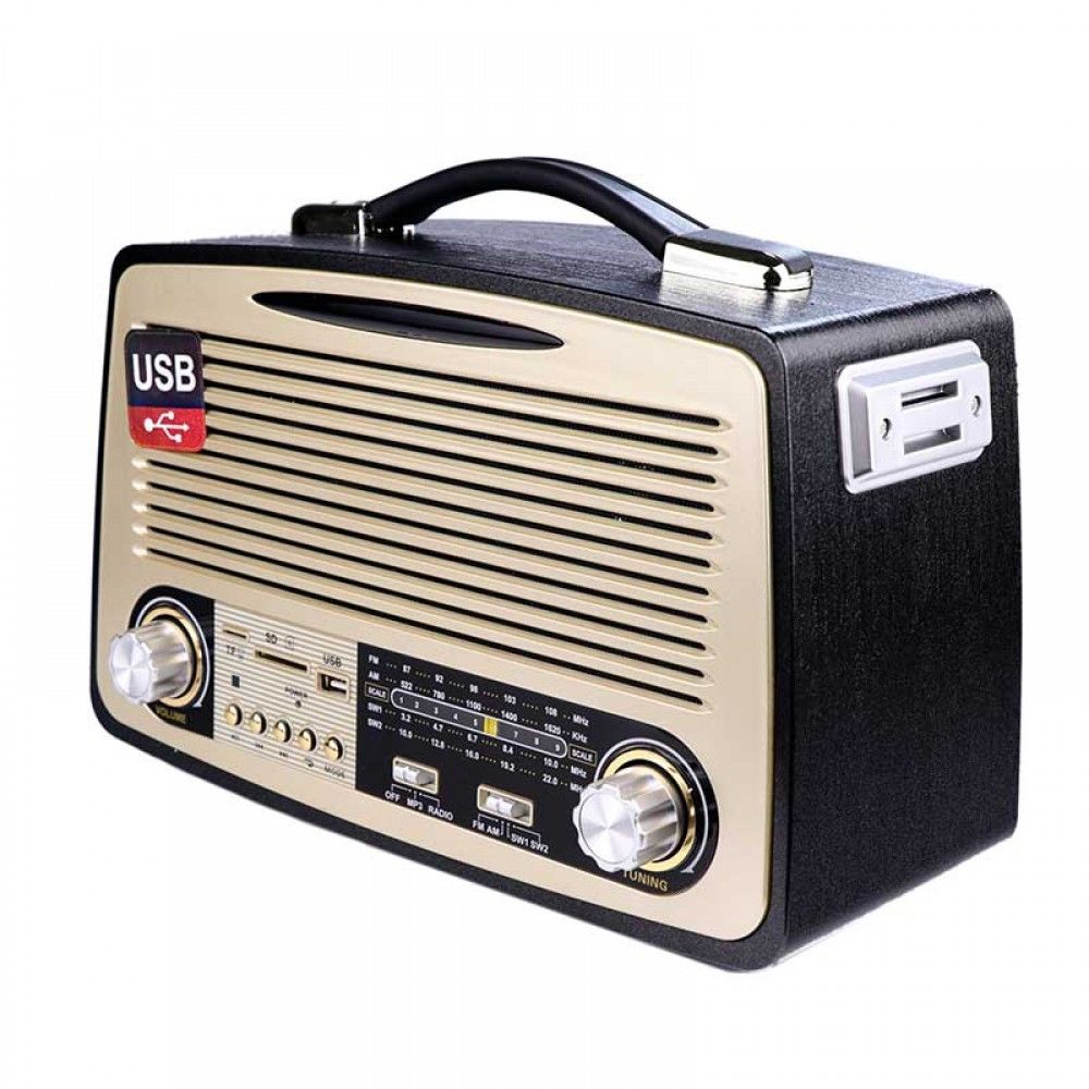 Transistor receiver with USBinput, memory card, MP3, Bluetooth