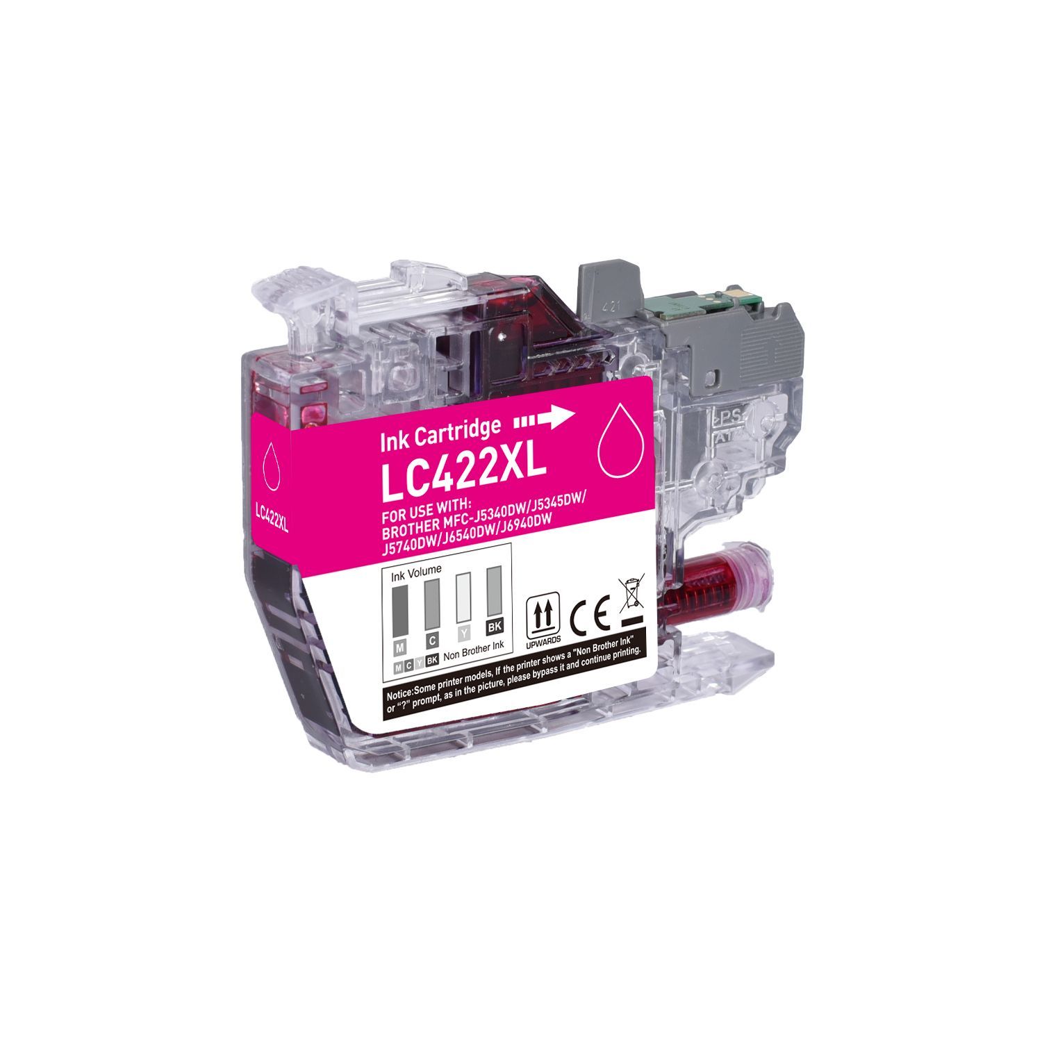 Brother LC422 M XL טונר תואם אדום | www.gamby.co.il 03-9341686
