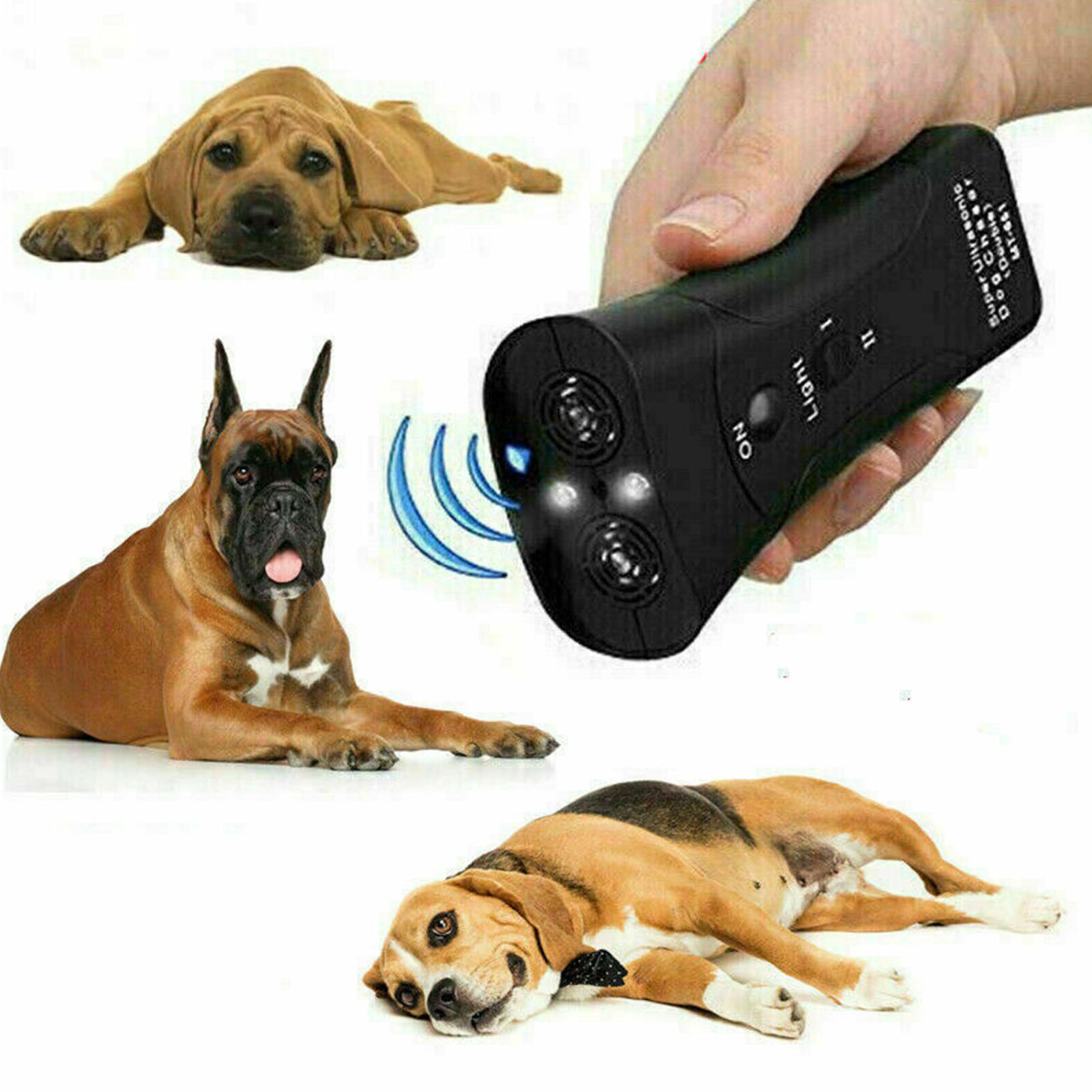 Ultrasonic Dog Trainer, Repeller, 3 in 1 Trainer, Trainer Correct