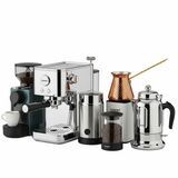 Coffee makers, coffee makers, percolators, coffee grinders, milk frothers, coffee machines