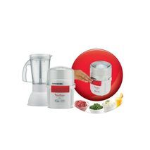 קוצץ ירקות וקוצץ מזון , מתחנת בשר מיני   + בלנדר  מולינקס   Moulinex La Moulinette Chopper - 800 W  AR6801EG