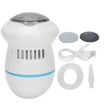 Средство для удаления мозолей со встроенным вакуумом . Очиститель старой кожи c ног ( кожи ступней и пяток ) - культиватор для шлифовки кожи ног . Заряжаемый USB . Pedi Vac