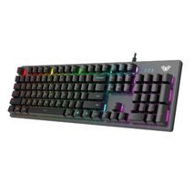 מקלדת מכנית זוהרת RGB לגיימרים USB AULA SZ056