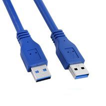 כבל USB 3 - USB 3  20 סמ (זכר/זכר)