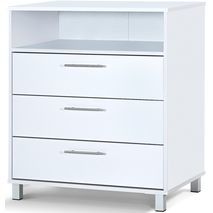 ! קומודה - שידת 3 מגירות ונישה תוצרת ישראל !  Commode 383