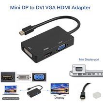 מתאם DP לכל סוגי יציאות המסך DP - HDMI / DVI / VGA