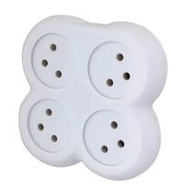 מפצל חשמל4 יציאות