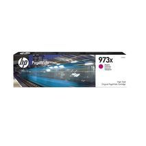 HP 973X M  מגנטה אדום  ראש דיו מקורי F6T82AE