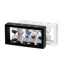 שעון חול מבחנות שלישיה ל1 , 3 , 5  ו10 דקות