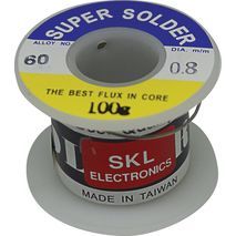 Solder for soldering iron 60/40 100gr 0.8mm Sakal