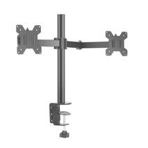 מחזיק מעמד לתלייה שני מסכים שולחניים 13 עד 32 אינץ'