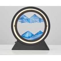 3D מנורת שולחן ציור חול זורם בתלת מימד