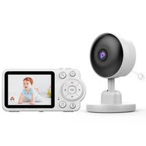 וידאו - ואודיו  אינטרקום עם מוניטור להאזנה לחדר עם תינוק  . ראיית לילה .מסך צבעוני, תקשורת דו כיוונית, חיישן טמפרטורה,מנגינות.
