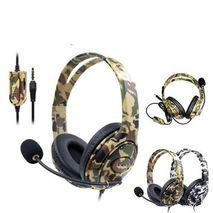 אוזניות מחשב לגיימרים סטרייו עם מיקרופון