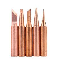 Replaceable soldering iron tips. Set of 5 soldering tips.
