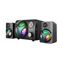 רמקולים למחשב ומערכת רמקול שולחני עם איכות צליל מעולה  2.1 Bluetooth, USB, MicroSD, AUX, FM Nubwo NSB-F10 Archaeus