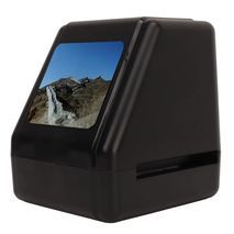 Portable Film Scanner Converts 135/126/110mm Film/Slides/Negatives to Digital JPEG Photos. Digital Film Converter with 2.4" Screen