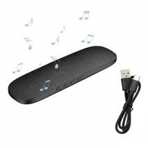 Беспроводная Bluetooth-колонка с костной проводимостью под подушку, звуковая панель-помощник для сна с белым шумом,  поддержкой TF/MP3 и таймером автоматического отключения. Ультразвуковое устройство для улучшения сна