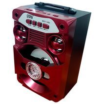 Bluetooth portable speaker, for listening to MP3 / USB / SD / MP4 / PC / MOBILE / IPOD + FM radio, WINNING STAR stereo