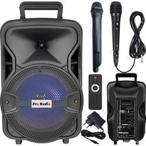 בידורית גדולה 12" מקצועית להופעות וטיולים,  חזקה במיוחד Bluetooth SD USB  PRO AUDIO SKL-314B