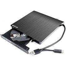 צורב ׁ( כונן דיוידי) די.וי.די חיצוני דק במיוחד DVD-RW USB 3.0 - TYPE-C