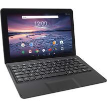 טאבלט/לפטופ Packard Bell בגודל 10 אינץ' עם מקלדת ניתנת להסרה, אנדרואיד 11 גו, תצוגת FHD 1920x1200p, זיכרון RAM בנפח 2GB, אחסון 32GB, חריץ הרחבה Micro SD, רמקולים כפולים, WiFi, Bluetooth, מצלמה קדמית ואחורית 2MP, שחור