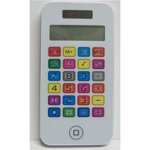 מחשבון ללא כפתורים (מגע) בצורת אייפון