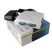 Сплиттер на 2 монитора от одного компьютера USB питание 250mHz