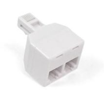 טלפון כפול אמריקאי ל-2 שקעים אמריקאיים