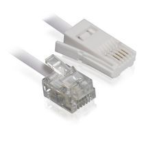 כבל טלפון שקע ישראלי לאמריקאי 10 מ'