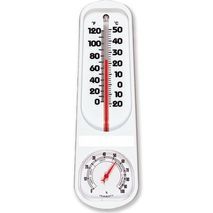 Thermometer with hygromete