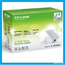 TP-LINK TL-PA4010 Nano Powerline Adapter. For internet signal transmission over the electrical