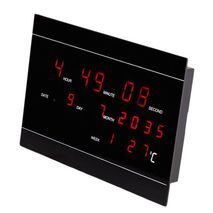 3 ב 1 שעון מעורר דיגיטלי ולוח שנה חשמלי