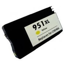 Совместимый (не перезаправленный) струйный картридж HP 951 Y XL (желтый)
