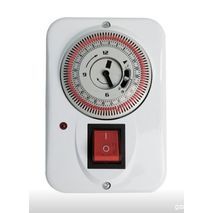 Mechanical Timer for Electric Boiler 24 Hours 16 Amps