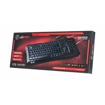 מקלדת גיימרים (משחקי מחשב) עם תאורה 2.0 USB MARVO - Scorpion GHOST K821