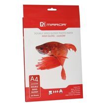נייר צילום למדפסת A-4, 240 גרם, 100 דפים, מבריק. איכות גבוהה. PRO FIX