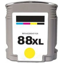 HP 88 Y XL Recycled Inkjet Cartridge Yellow C9388AN