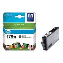 ראש דיו HP 178 Bk  XL מקורי שחור פוטו קפול (CN684HE)