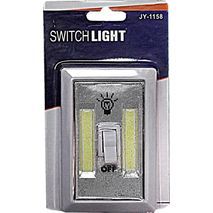 Night light, hanging, activation button, two LED strips and batteries