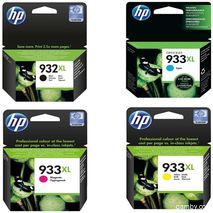 סט ראשי דיו מקורים HP 932/933 XL CMYK