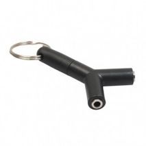 Audio splitter 2 outputs 3.5 - PL AUX - keychain